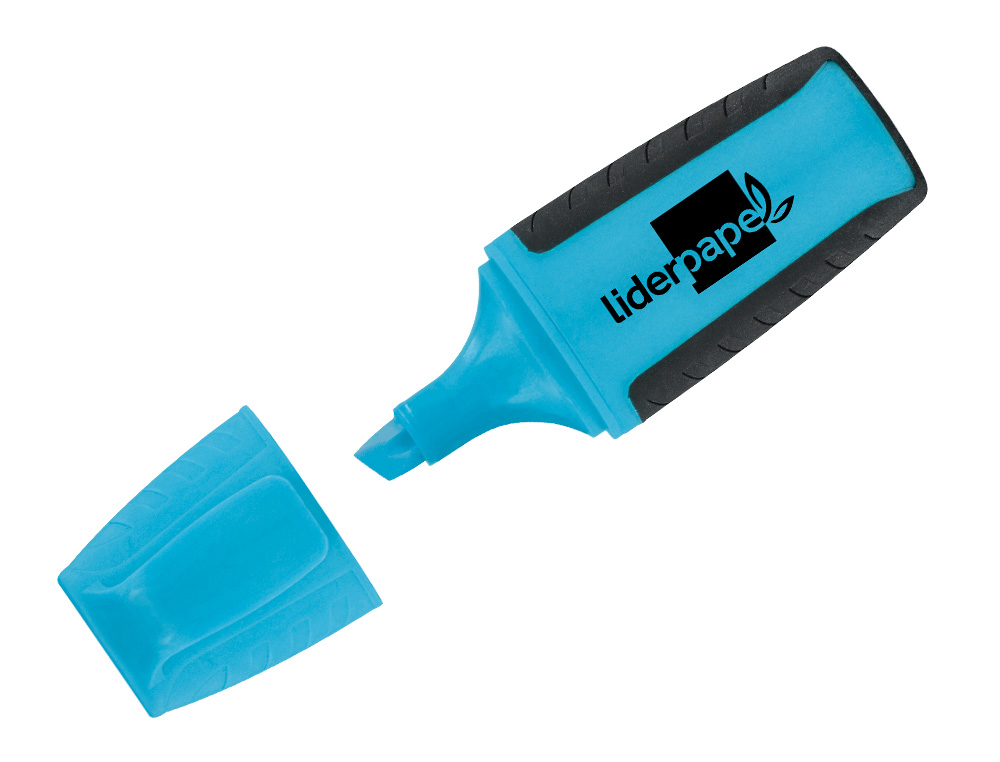 ROTULADOR LIDERPAPEL MINI FLUORESCENTE AZUL
