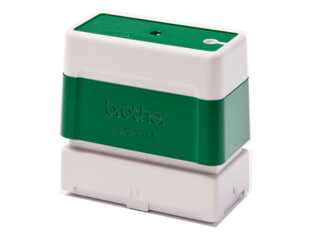 SELLO AUTOMATICO BROTHER 18 MM X 50 MM VERDE