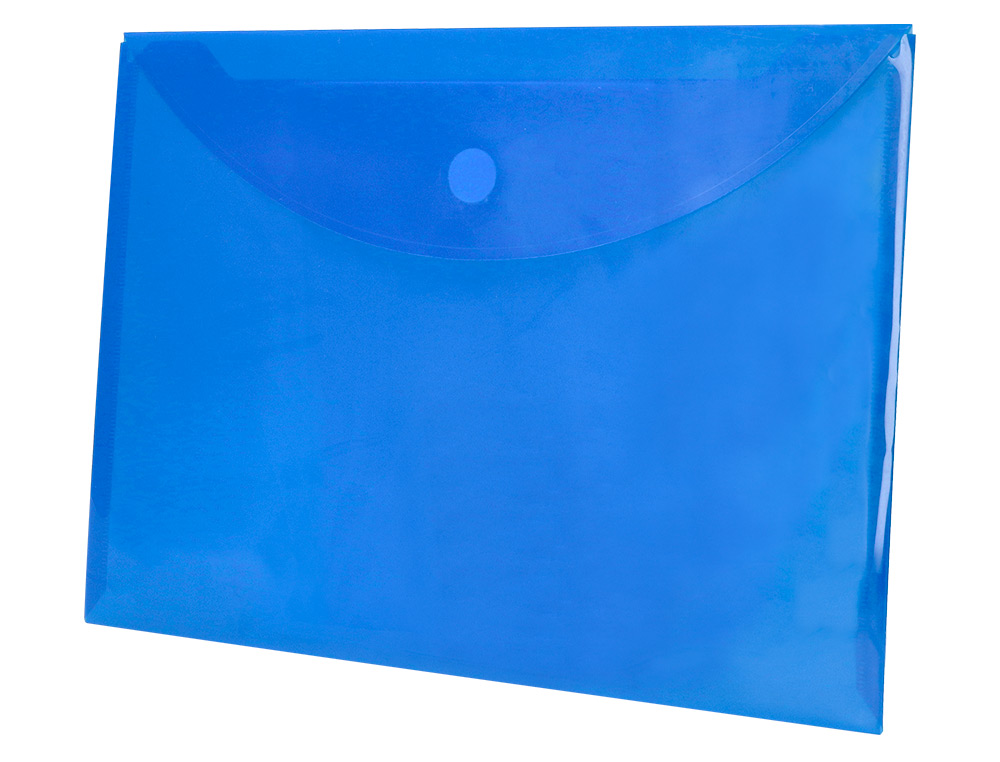 CARPETA LIDERPAPEL DOSSIER A4 CIERRE DE VELCRO AZUL