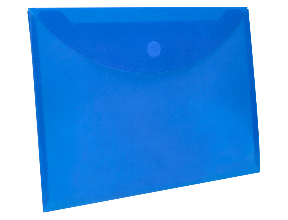CARPETA LIDERPAPEL DOSSIER A4 CIERRE DE VELCRO AZUL
