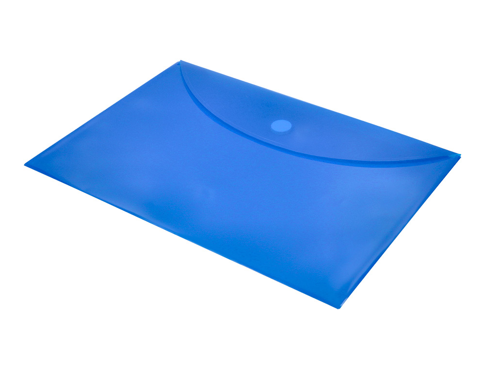 CARPETA LIDERPAPEL DOSSIER A4 CIERRE DE VELCRO AZUL