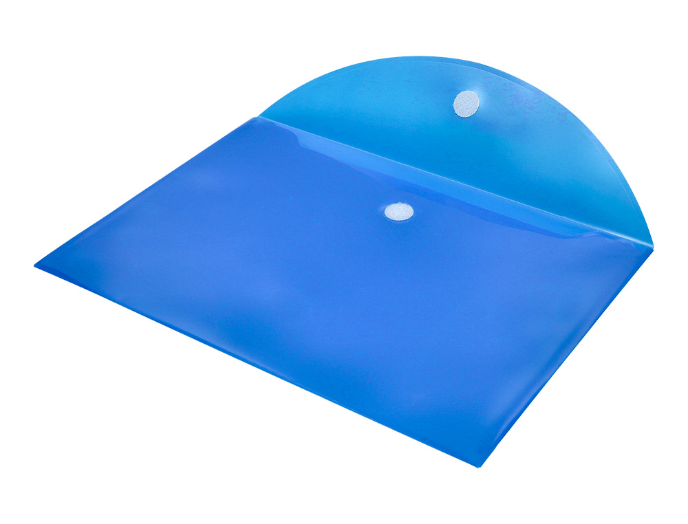 CARPETA LIDERPAPEL DOSSIER A4 CIERRE DE VELCRO AZUL