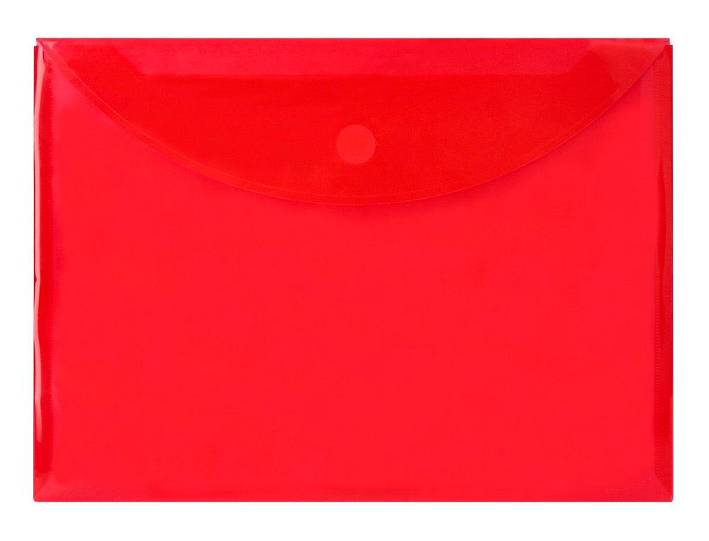 CARPETA LIDERPAPEL DOSSIER A4 CIERRE DE VELCRO ROJA