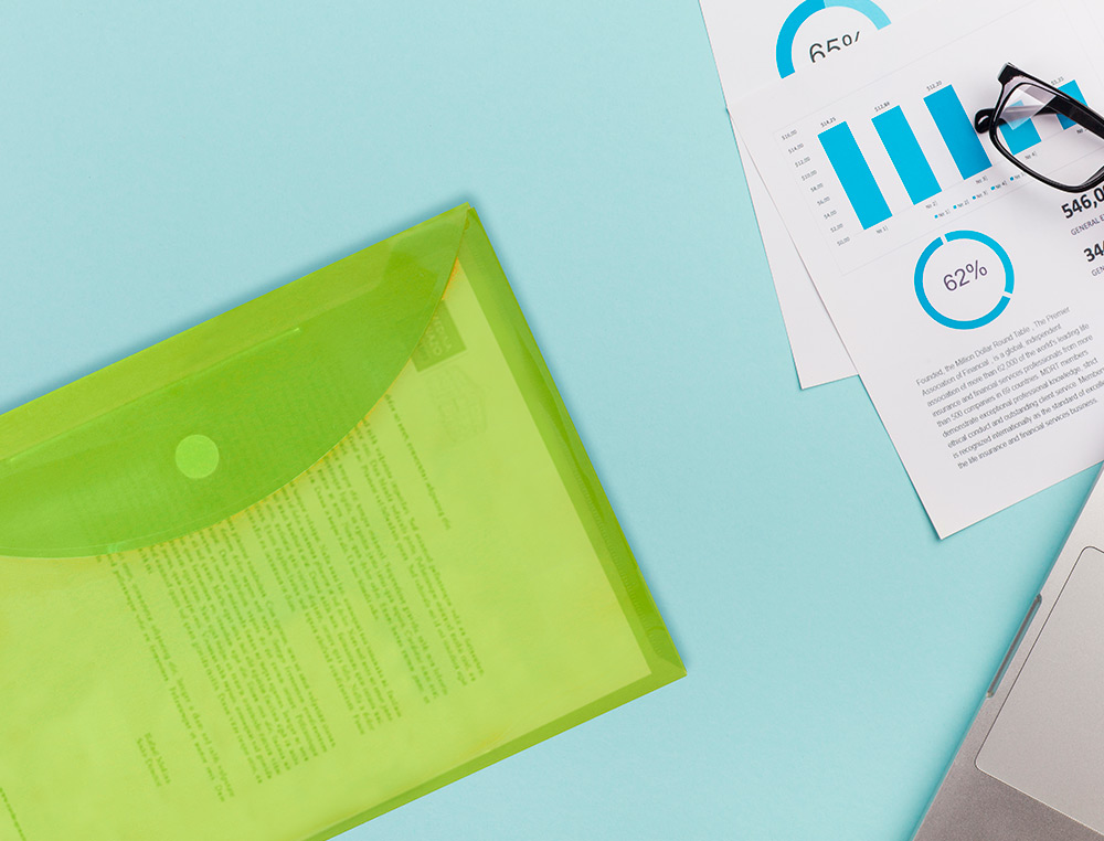 CARPETA LIDERPAPEL DOSSIER A4 CIERRE DE VELCRO VERDE