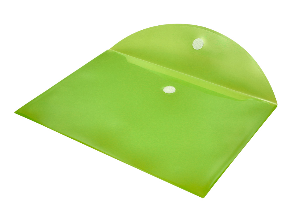 CARPETA LIDERPAPEL DOSSIER A4 CIERRE DE VELCRO VERDE