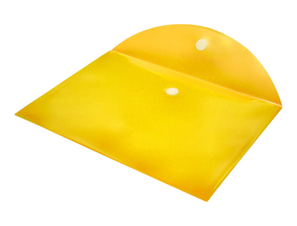 CARPETA LIDERPAPEL DOSSIER A4 CIERRE DE VELCRO AMARILLA