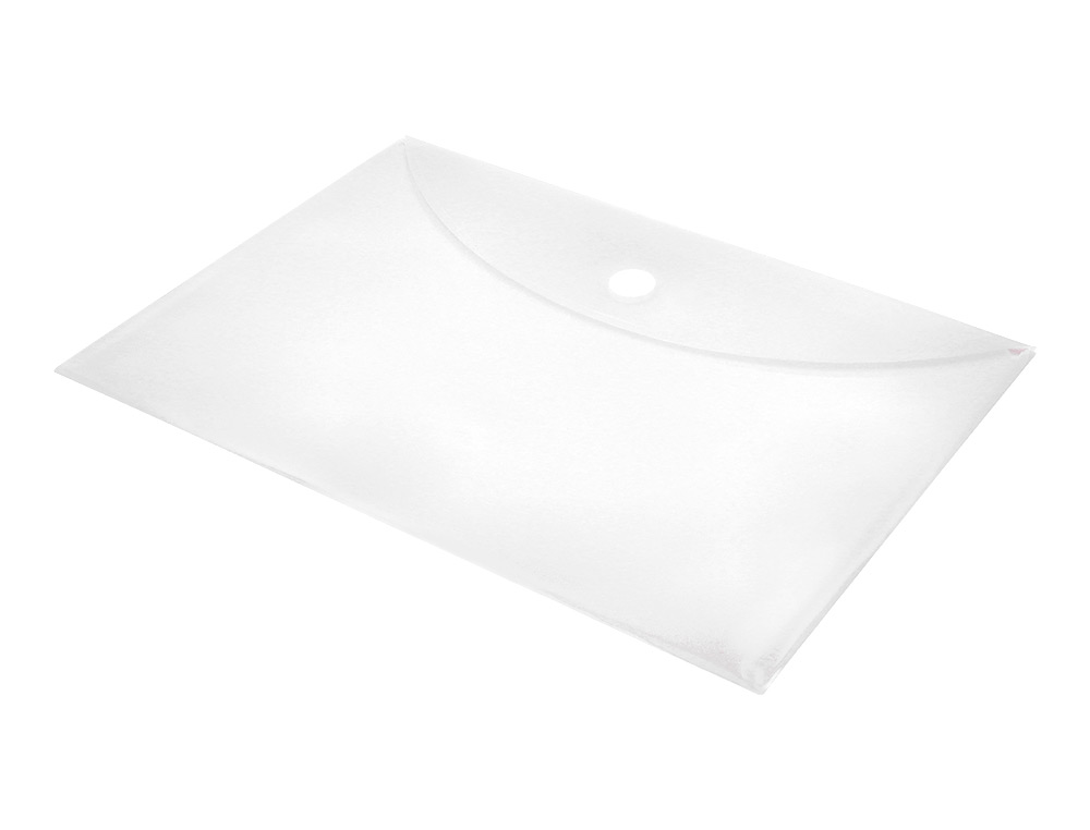 CARPETA LIDERPAPEL DOSSIER A4 CIERRE DE VELCRO TRANSPARENTE