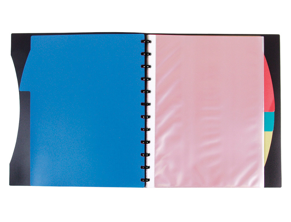 RECAMBIO FUNDA LIDERPAPEL INTERCAMBIABLES DIN A4 BOLSA DE 10 UNIDADES