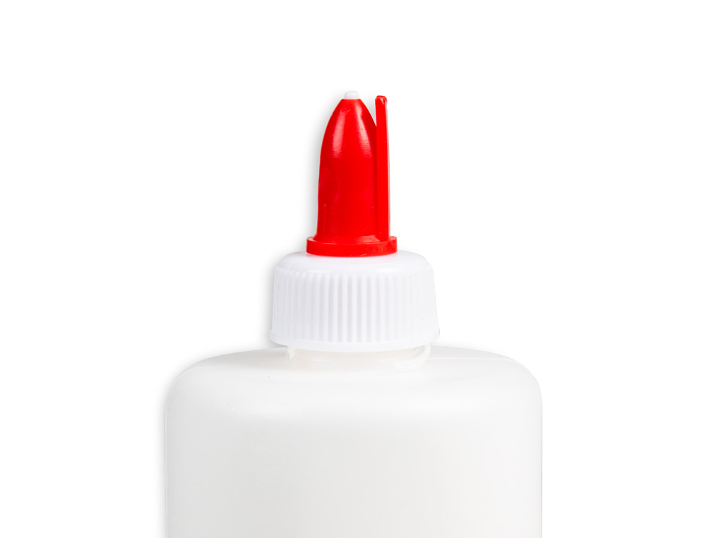 PEGAMENTO COLA BLANCA LAVABLE LIDERPAPEL BOTE DE 150 ML