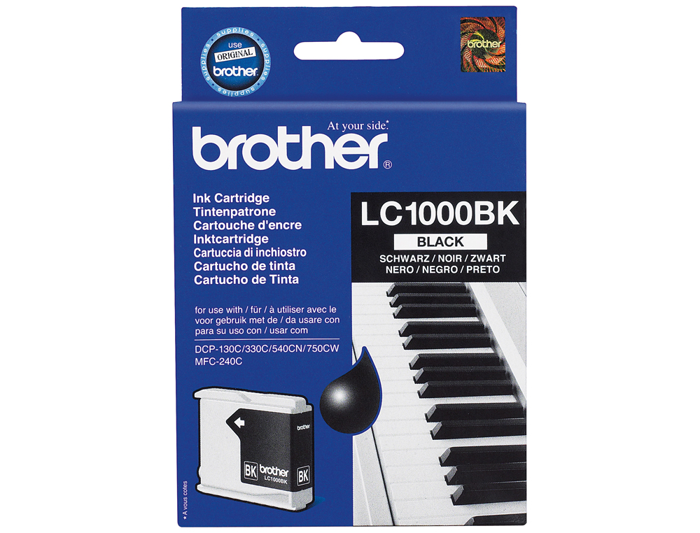 INK-JET BROTHER LC-1000BK NEGRO