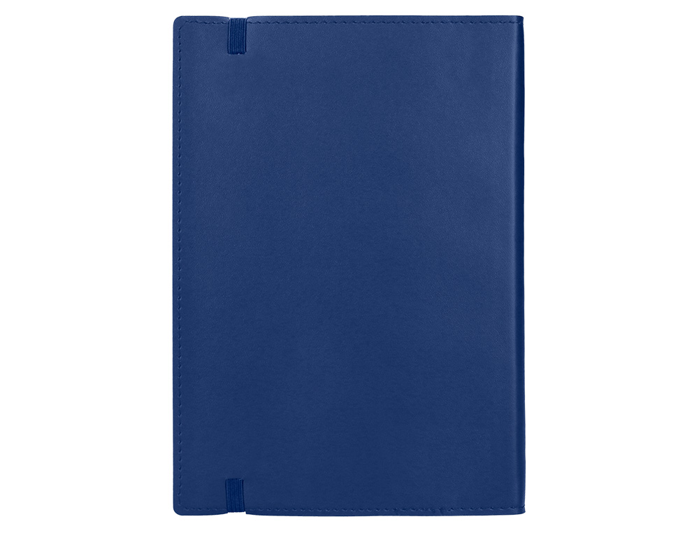 LIBRETA INDICE LIDERPAPEL SIMILPIEL A6 120 HOJAS 70G/M2 COLOR AZUL