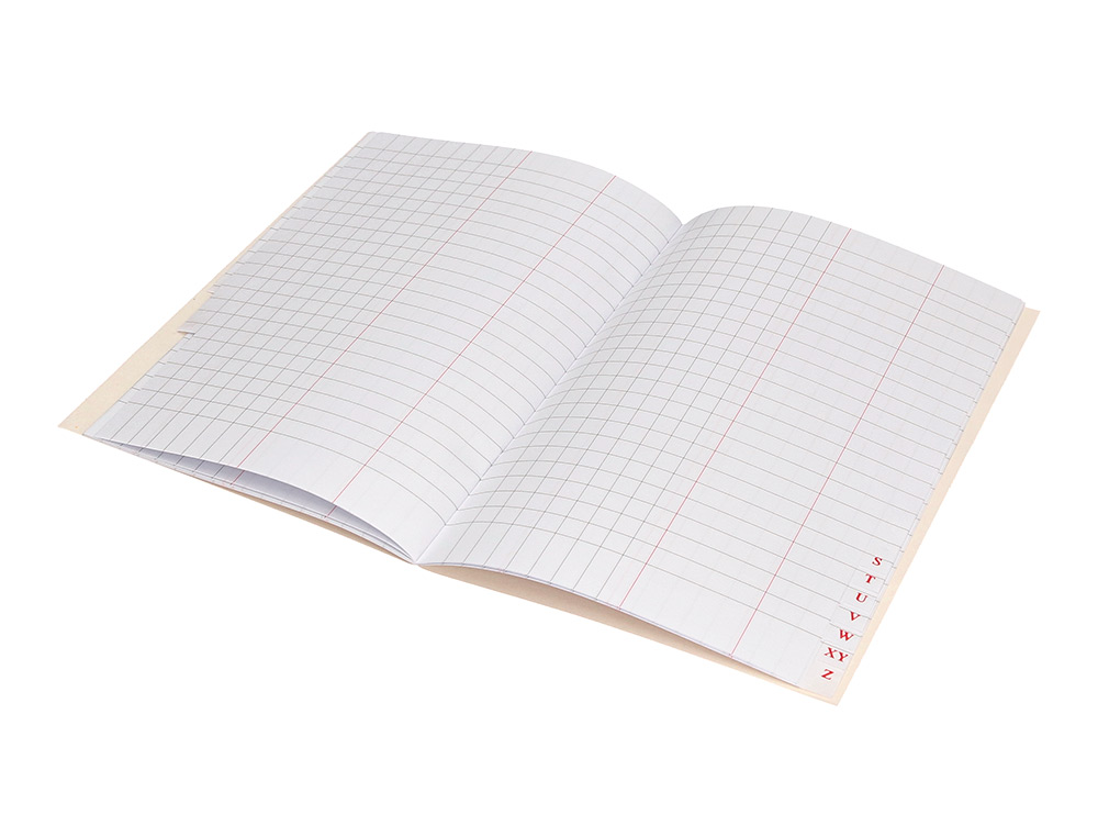 INDICE LIDERPAPEL TAPA CARTONCILLO CUARTO 24 HOJAS 70G/M2 COLORES SURTIDOS
