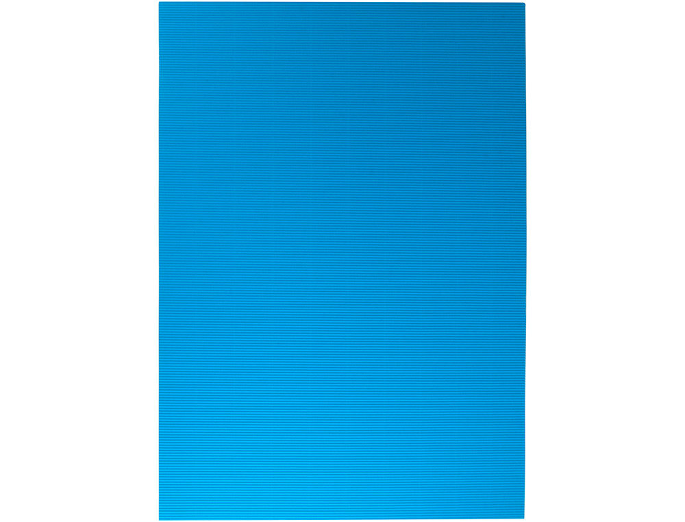 CARTON ONDULADO LIDERPAPEL 50 X 70CM 320G/M2 CELESTE