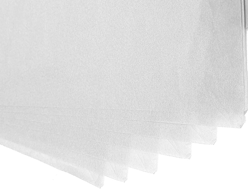 PAPEL SEDA LIDERPAPEL BLANCO 52X76 CM 18 GR PAQUETE DE 25 HOJAS