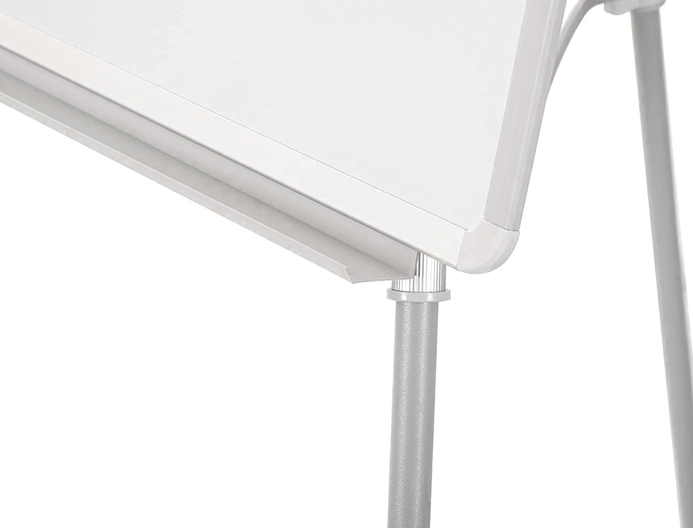 PIZARRA BLANCA Q-CONNECT CON TRIPODE 70X100 CM PARA CONVENCIONES SUPERFICIE LAMINADA ESCRITURA DIRECTA