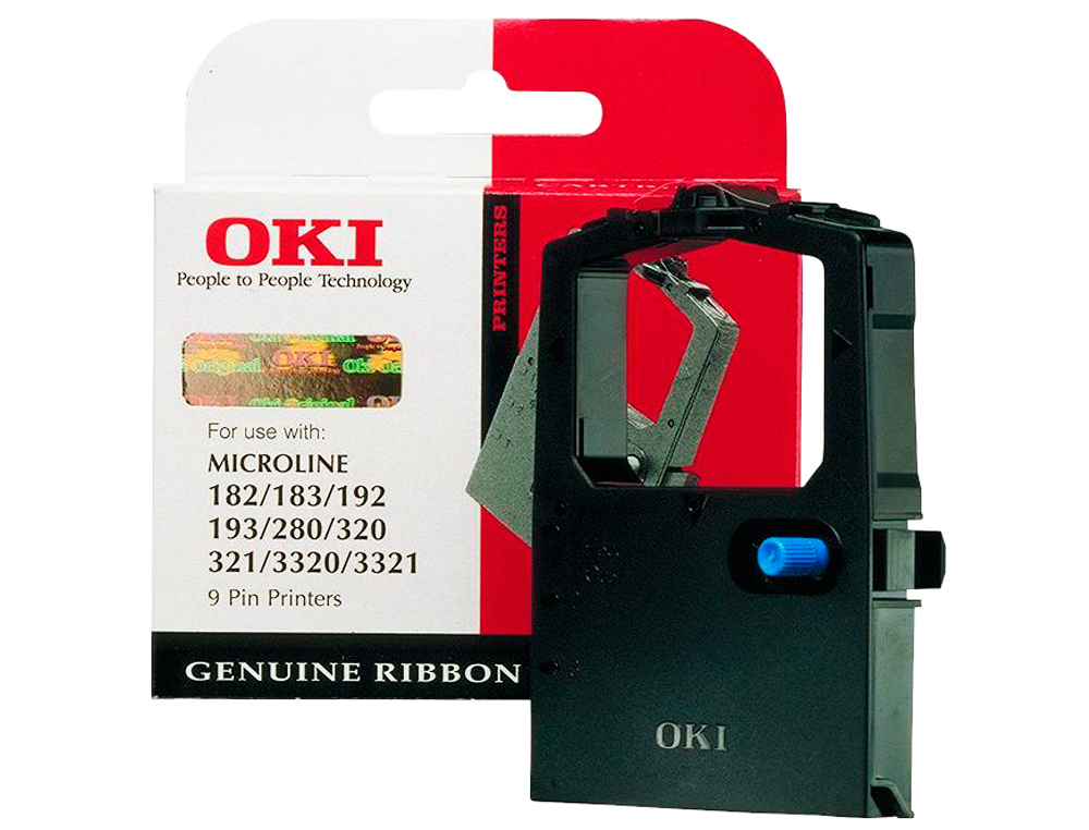 CINTA IMPRESORA OKI ML280/320/321/3320/3321 CINTA NEGRA -3 MILLONES DE CARACTERES-