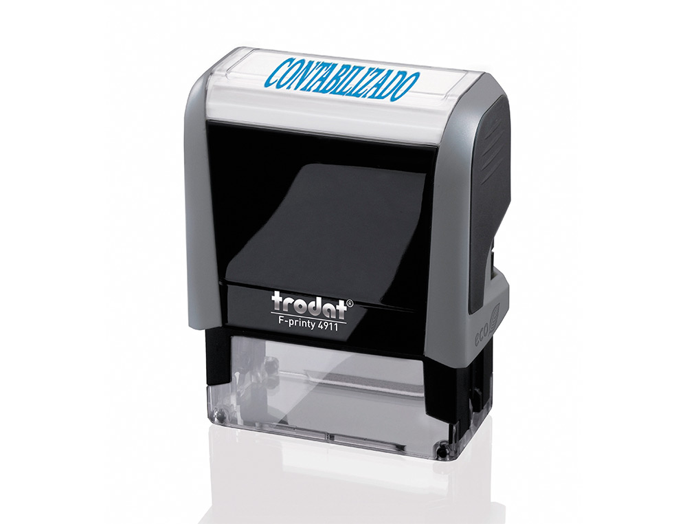 SELLO ENTINTADO PRINTY 4911 F8 P3 CONTABILIZADO ALMOHADILLA AZUL