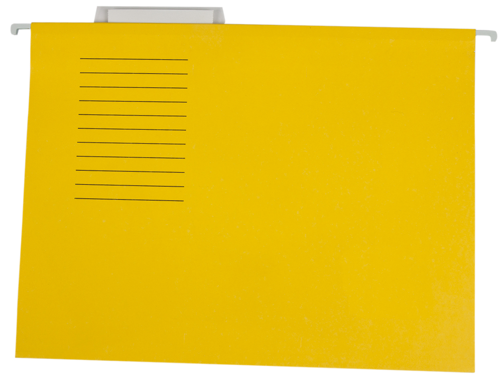 CARPETA COLGANTE LIDERPAPEL A4 AMARILLA