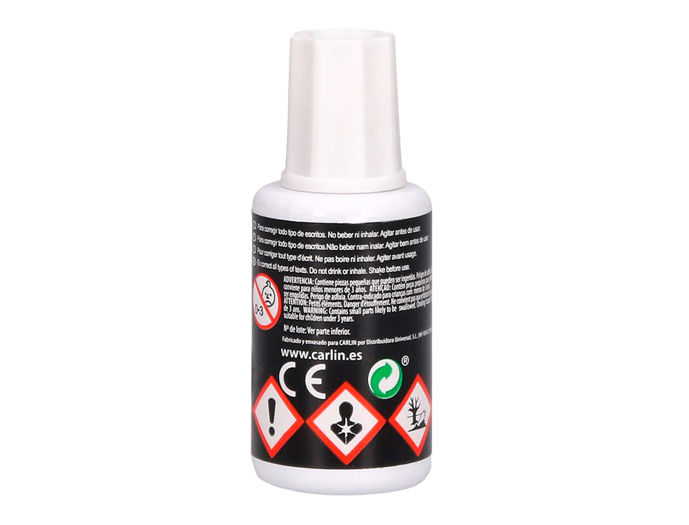 CORRECTOR CARLIN APLICADOR PINCEL BOTE 20 ML