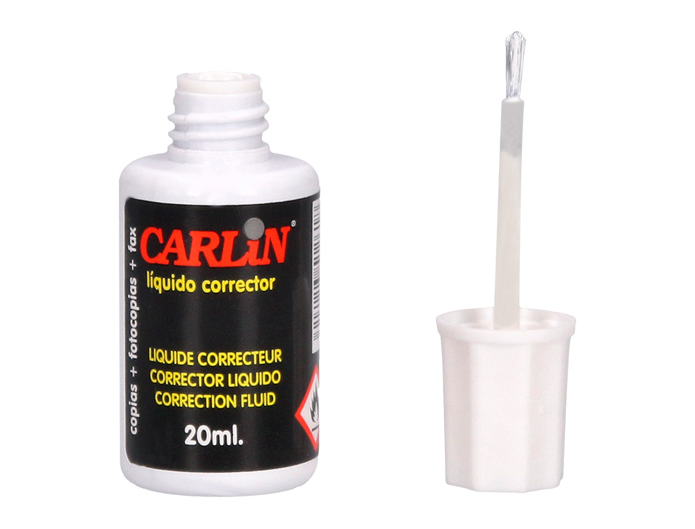CORRECTOR CARLIN APLICADOR PINCEL BOTE 20 ML