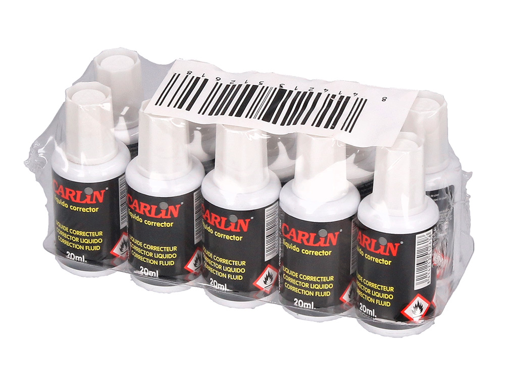 CORRECTOR CARLIN APLICADOR PINCEL BOTE 20 ML