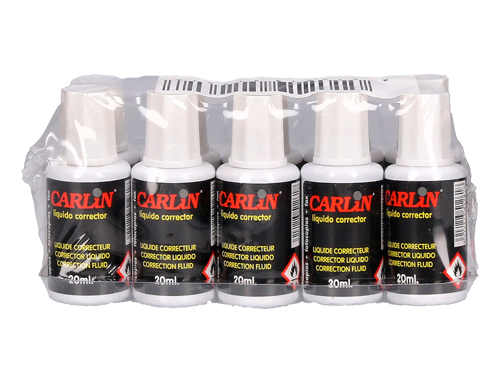 CORRECTOR CARLIN APLICADOR PINCEL BOTE 20 ML