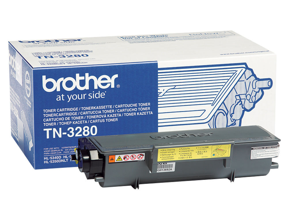TONER BROTHER HL-5340/5350DN/ 5370DW DCP-8085DN MFC-8880DN/ 8890DW 7.000 PAG@5%-