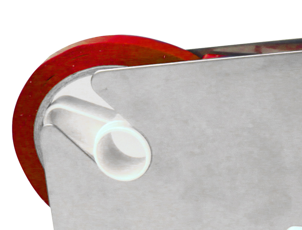 CINTA ADHESIVA Q-CONNECT 66 MT X 9 MM ROJA PARA CERRAR BOLSAS