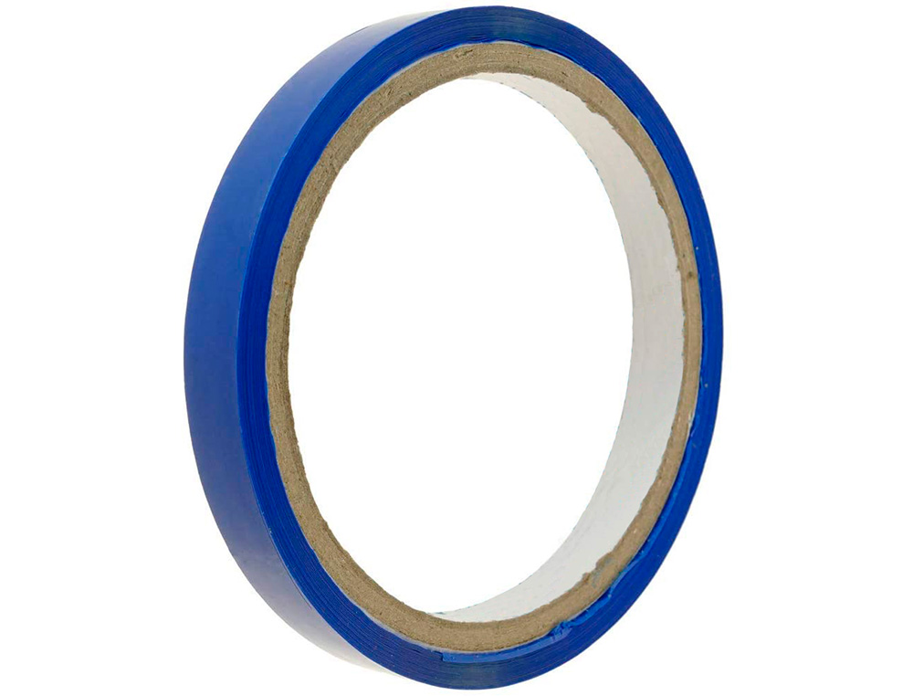 CINTA ADHESIVA Q-CONNECT 66 MT X 9 MM AZUL PARA CERRAR BOLSAS