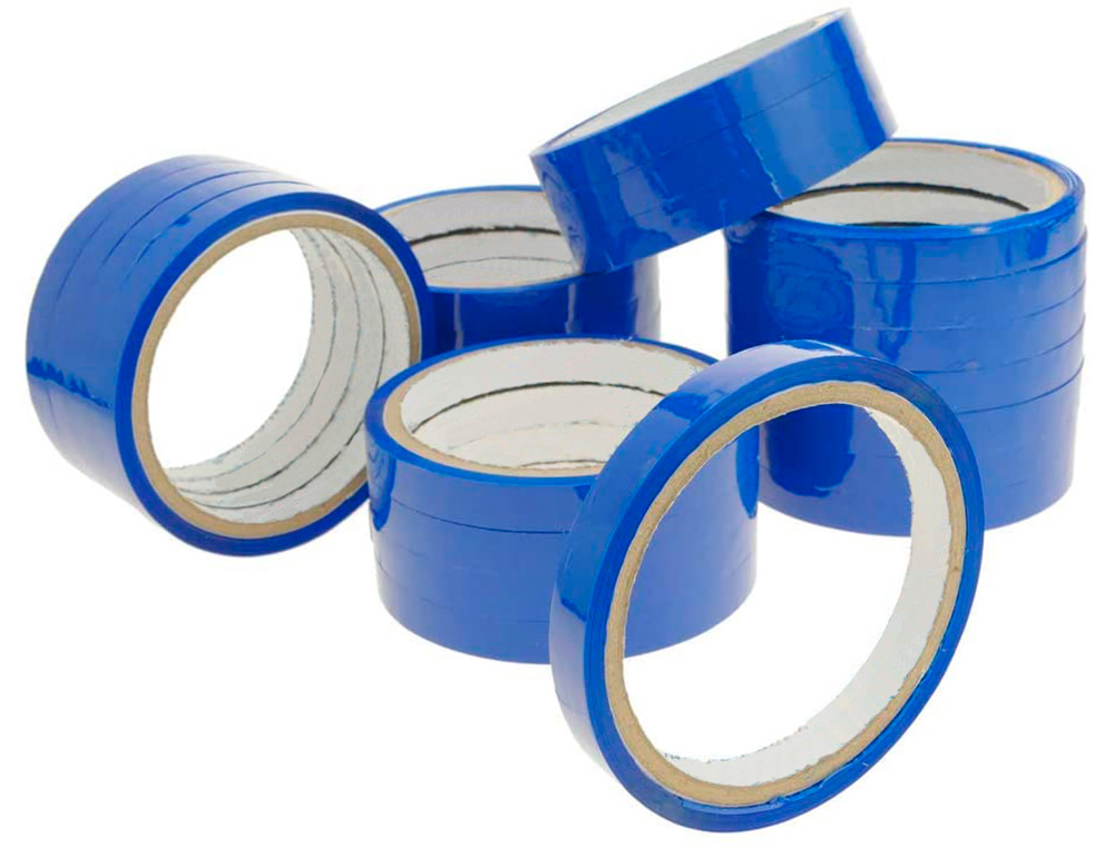 CINTA ADHESIVA Q-CONNECT 66 MT X 9 MM AZUL PARA CERRAR BOLSAS