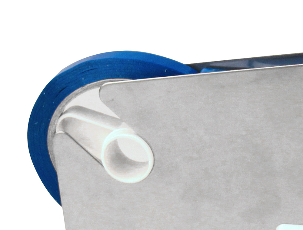 CINTA ADHESIVA Q-CONNECT 66 MT X 9 MM AZUL PARA CERRAR BOLSAS