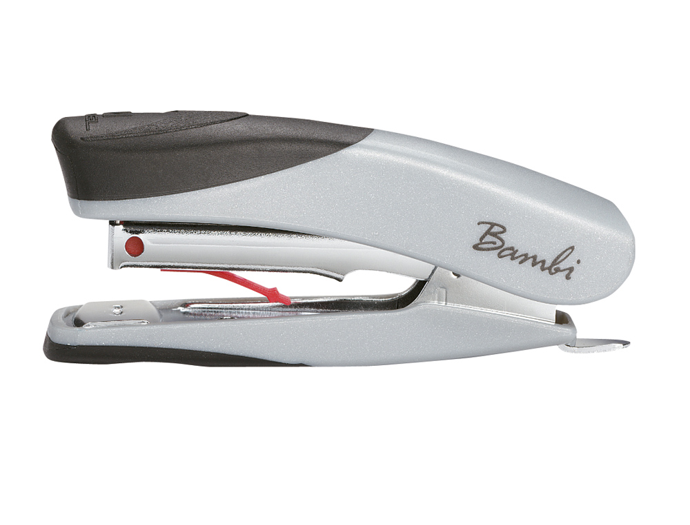 GRAPADORA REXEL BAMBI COLORES OPACOS CAPACIDAD DE 10 HOJAS CON CAJA DE GRAPAS Nº 25