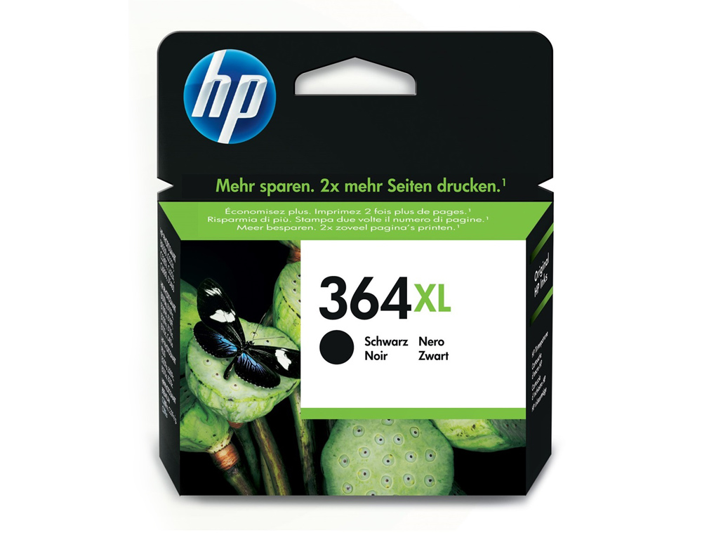 INK-JET HP 364XL NEGRO PHOTOSMART PREMIUM - C309A / SERIES C5300 / C6300 / B8500 / D5400 550 PAG