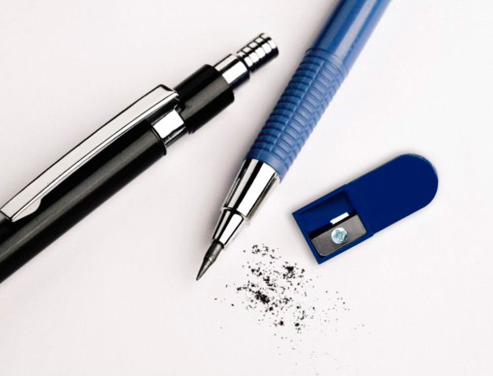AFILAMINAS LIDERPAPEL PARA MINAS DE 2 MM COLOR AZUL