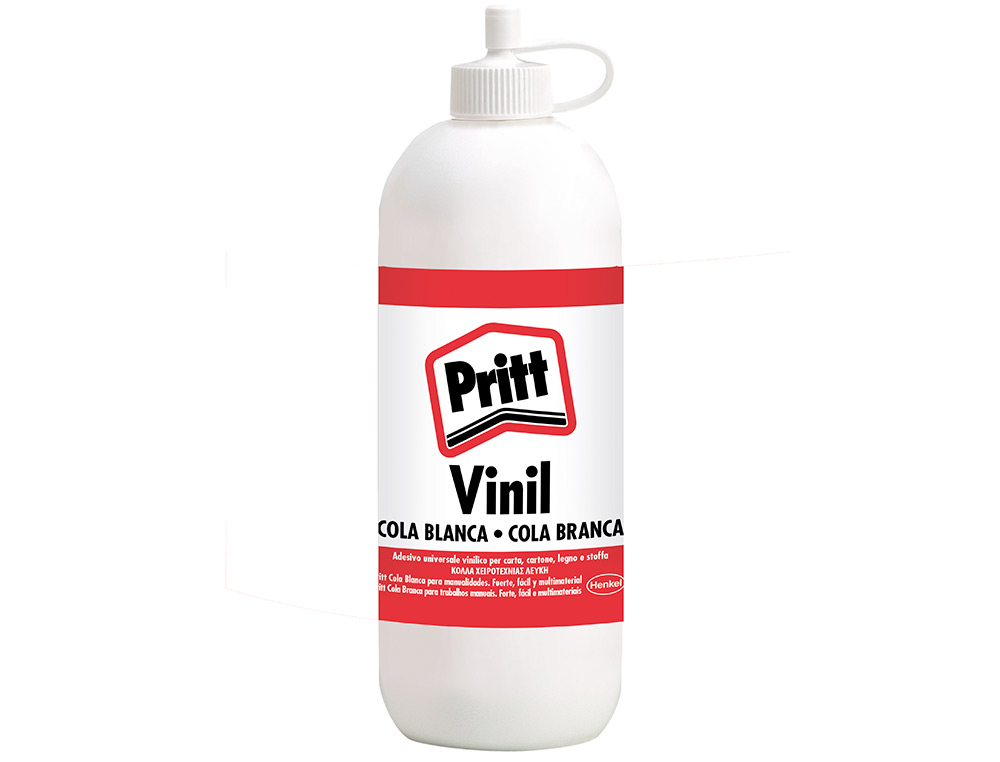 PEGAMENTO COLA BLANCA PRITT VINIL BOTE DE 100 GR