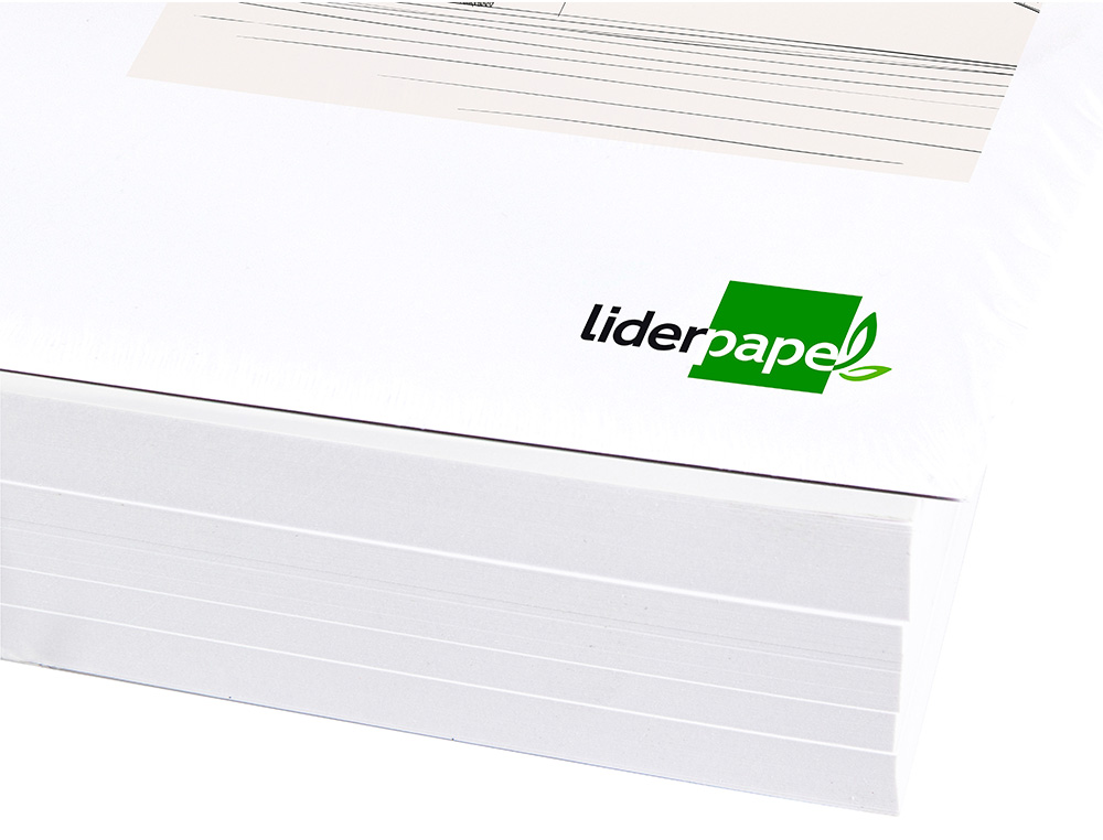 PAPEL DIBUJO LIDERPAPEL 210X297MM 150G/M2 SIN RECUADRO PACK DE 10 HOJAS