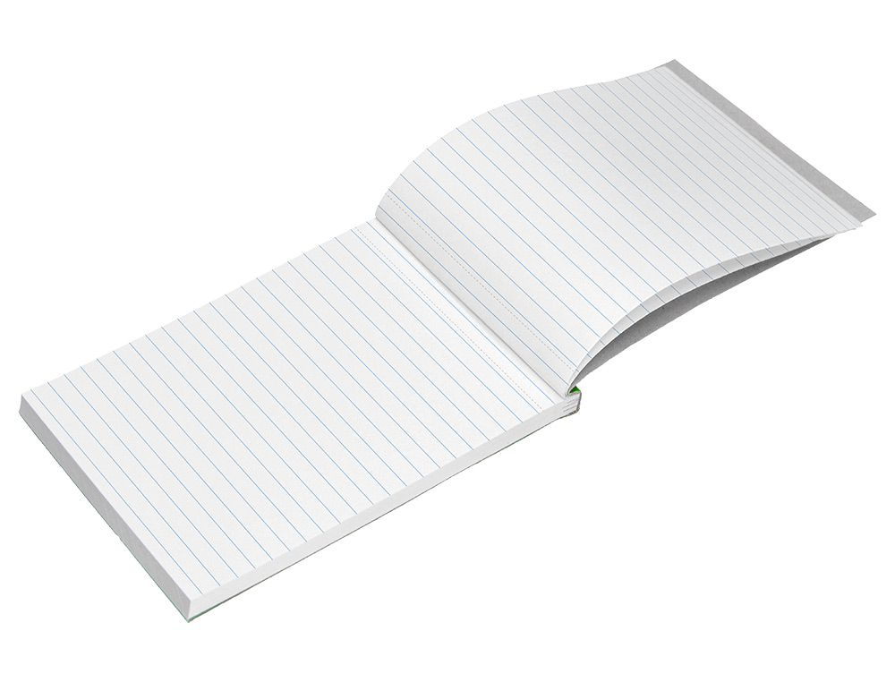 BLOC NOTAS LIDERPAPEL HORIZONTAL A6 80 HOJAS 60G/M2 PERFORADO