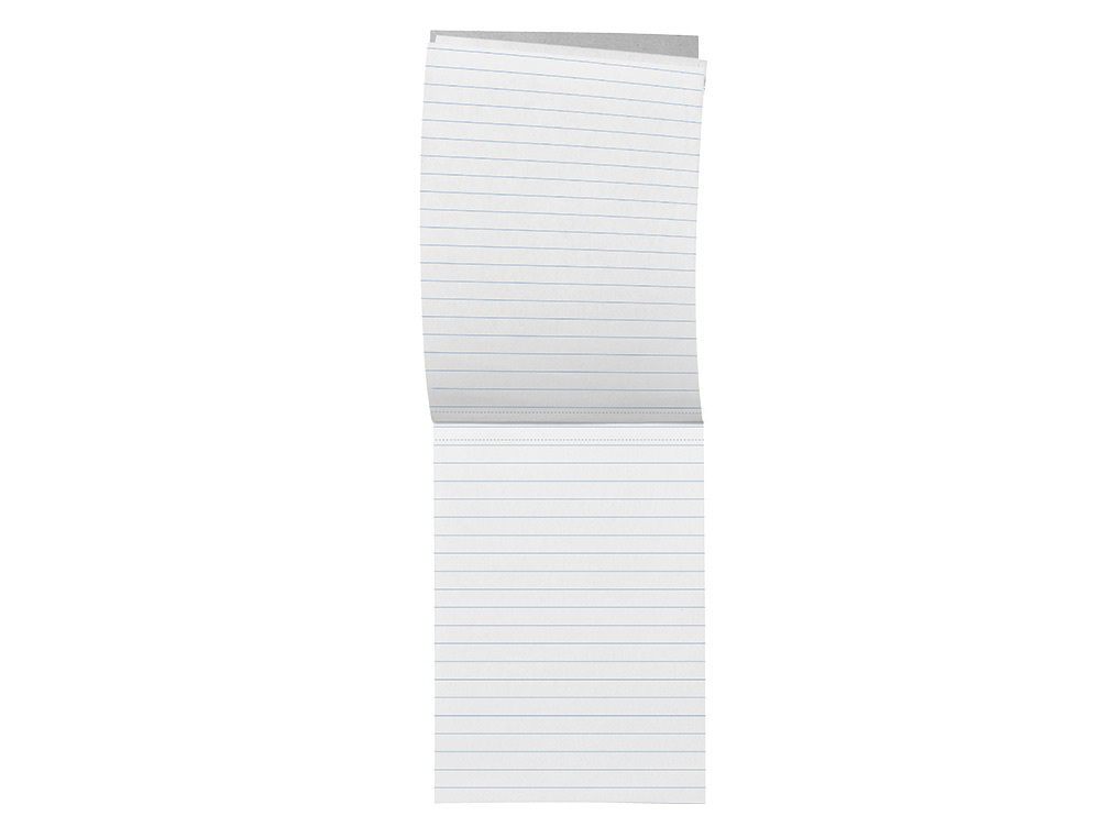 BLOC NOTAS LIDERPAPEL HORIZONTAL A6 80 HOJAS 60G/M2 PERFORADO