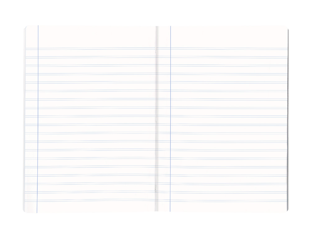 LIBRETA LIDERPAPEL SCRIPTUS A4 48 HOJAS 90G/M2 PAUTA 5ª 2.5MM CON MARGEN