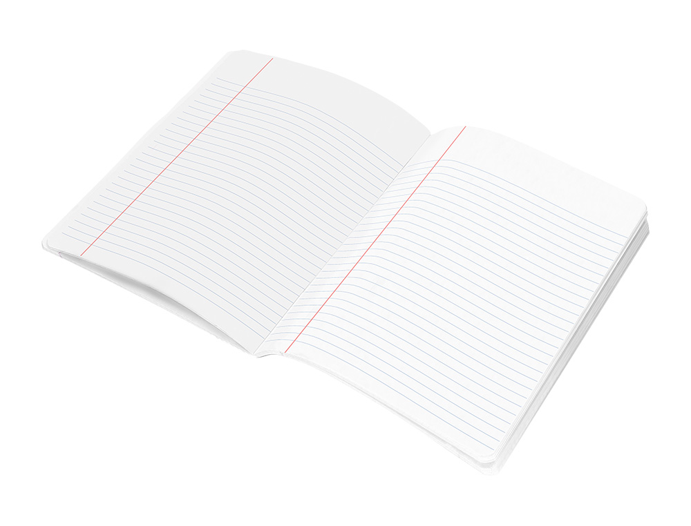 LIBRETA LIDERPAPEL SCRIPTUS A5 PLUS 48 HOJAS 90GR HORIZONTAL CON MARGEN