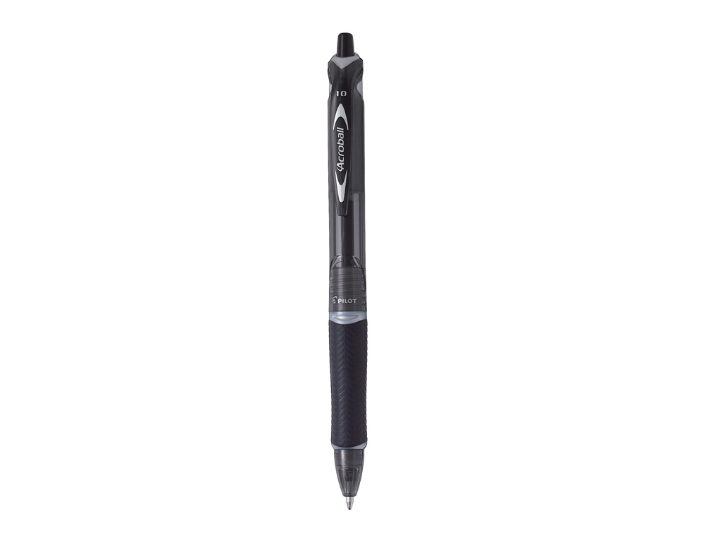 BOLIGRAFO PILOT ACROBALL NEGRO TINTA ACEITE PUNTA DE BOLA DE 1,0MM RETRACTIL