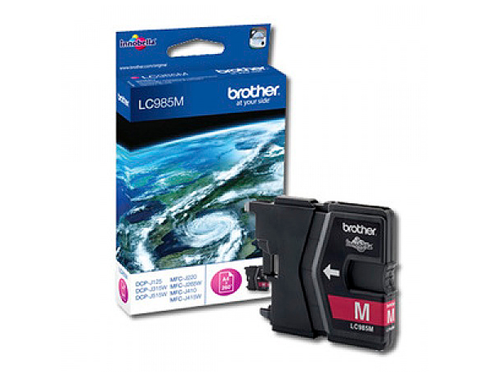 INK-JET BROTHER LC-985M MAGENTA DCP-J125/DCP-J315W MFC-J265W/MFC-J410/MFC-J415W