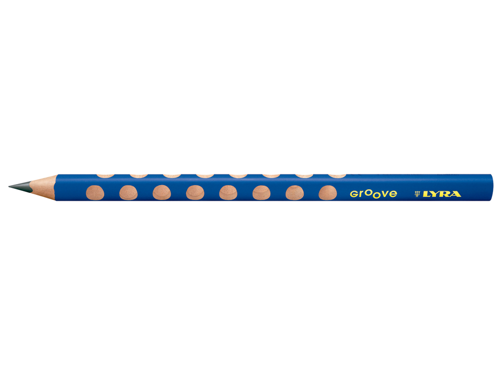 LAPICES DE GRAFITO LYRA GROOVE TRIANGULAR MINA B DE 4,25 MM