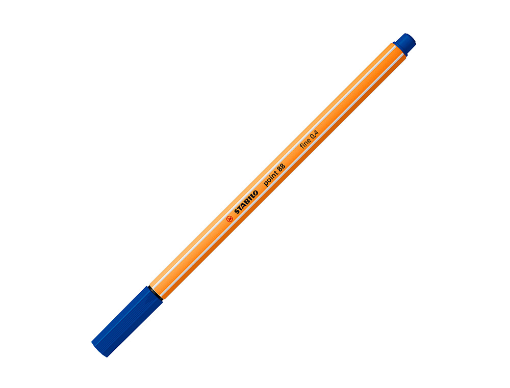 ROTULADOR STABILO PUNTA DE FIB RA POINT 88 AZUL ULTRAMAR PUNTA FINA 0,4MM