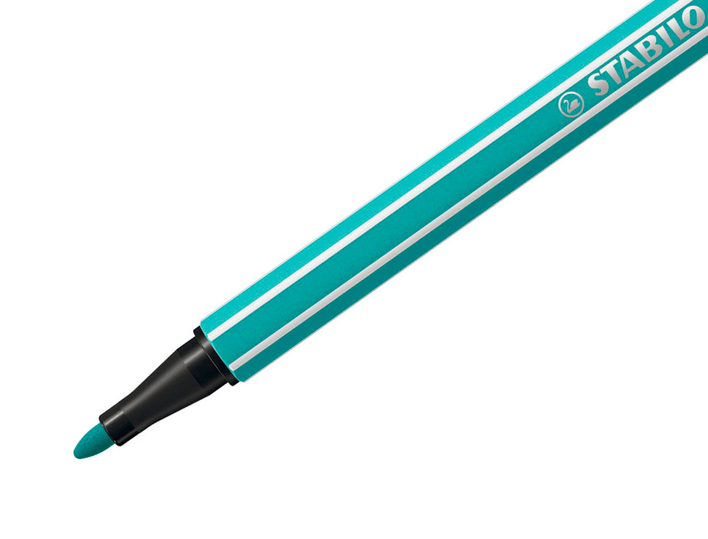 ROTULADOR STABILO ACUARELABLE PEN 68 VERDE HIELO PUNTA GRUESA 1MM