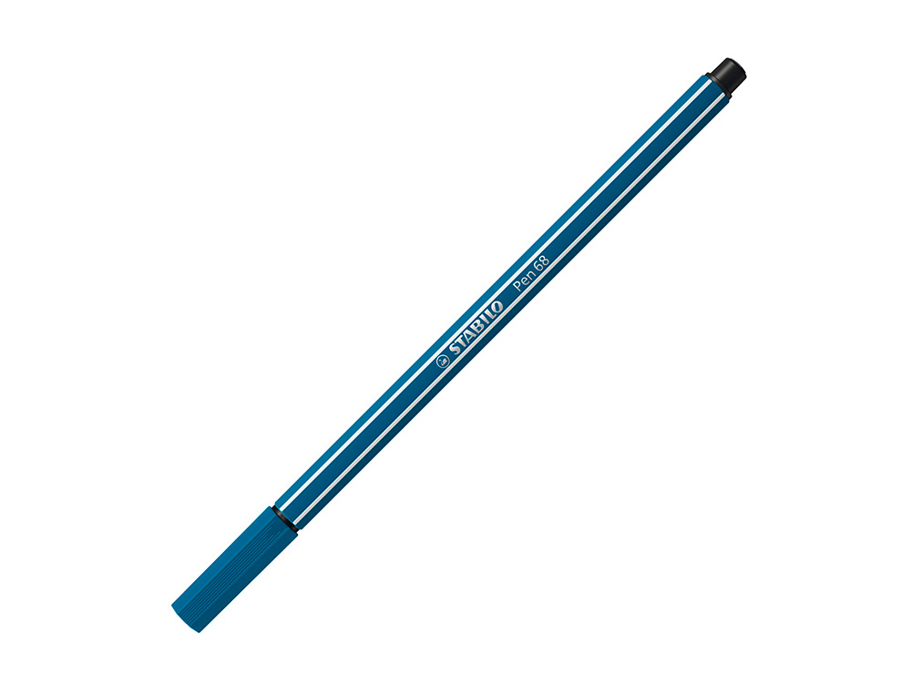 ROTULADOR STABILO ACUARELABLE PEN 68 TURQUESA PUNTA GRUESA 1MM