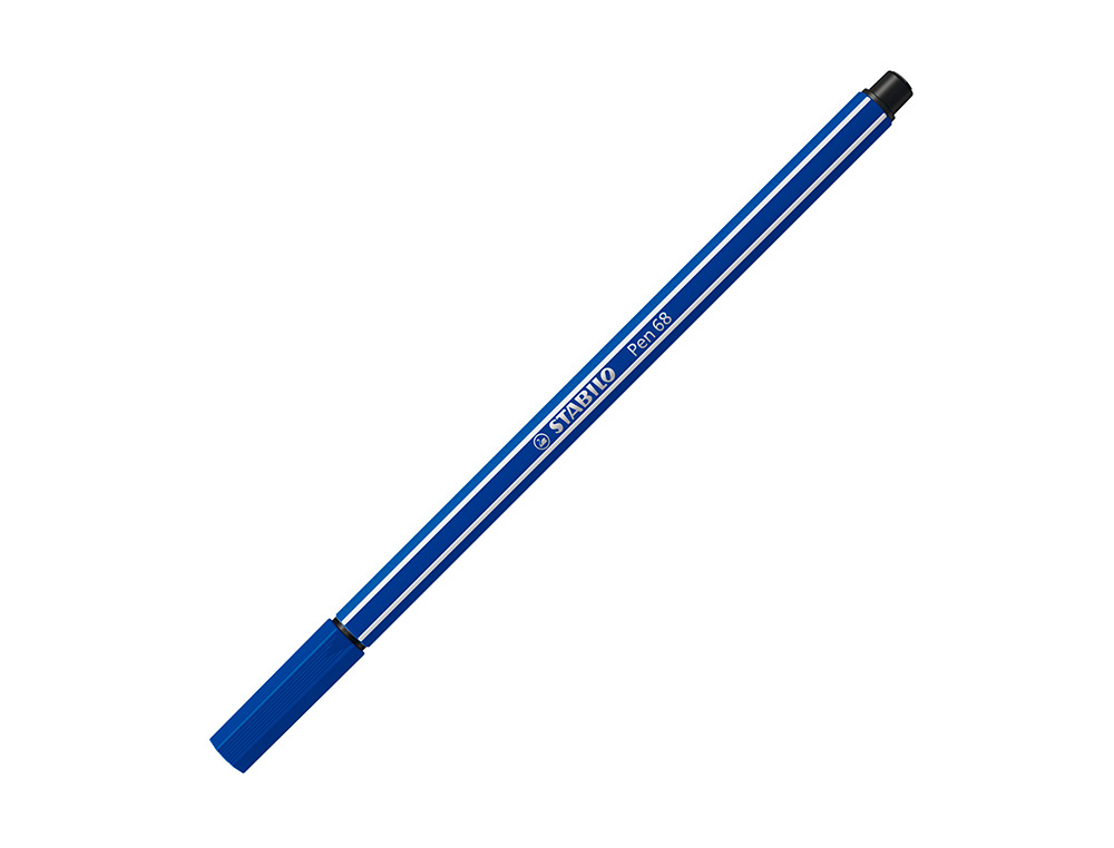 ROTULADOR STABILO ACUARELABLE PEN 68 AZUL MARINO PUNTA GRUESA 1MM