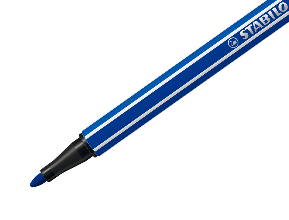 ROTULADOR STABILO ACUARELABLE PEN 68 AZUL MARINO PUNTA GRUESA 1MM
