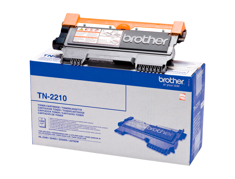 TONER BROTHER TN-2210 HL-2240D HL-2250DN HL-2270DW DCP-7050 DCP-7060D DCP-7065DN NEGRO 1.200 PAG