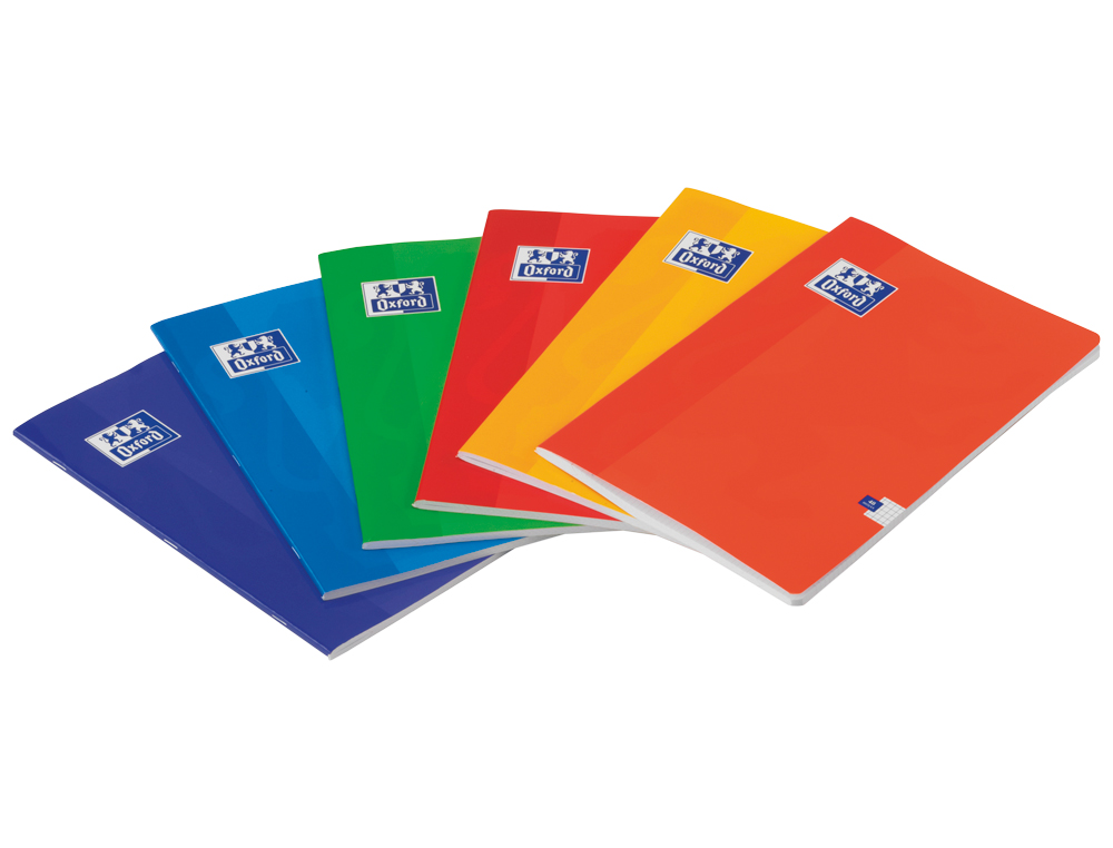 LIBRETA ESCOLAR OXFORD 48 H DIN A4 CUADRO 4 MM